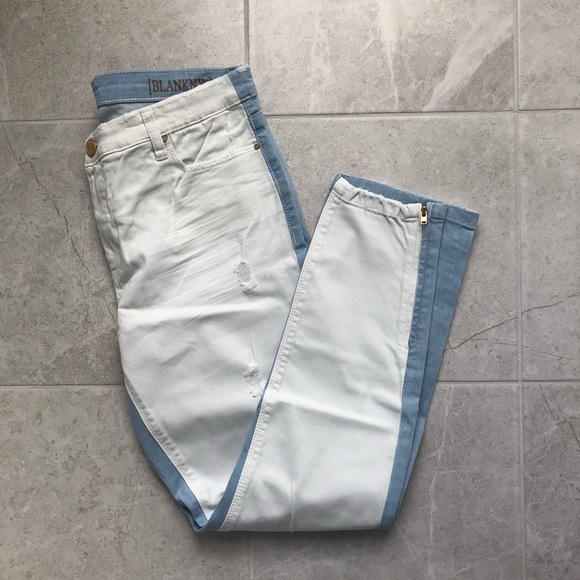 BLANKNYC Glass Hole Skinny Ankle Zip - Picture 7 of 8